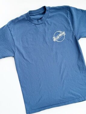 Blue Moon Short Sleeve Tee - Blue